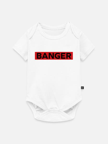 Banger - Baby Premium Kurzarmbody - Weiß