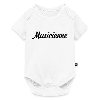 Musician Artist Melody Instrument Passionate - Baby Premium short-sleeve bodysuit - white - Front