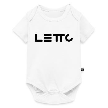 LeTTo Logo classique - Body à manches courtes Premium Bébé - blanc - Devant