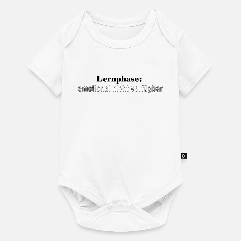 Learning phase: emotionally unavailable - Baby Premium short-sleeve bodysuit - white