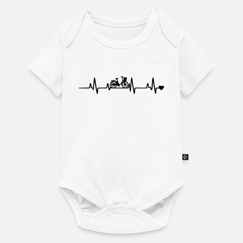 Cycliste - Body à manches courtes Premium Bébé - blanc