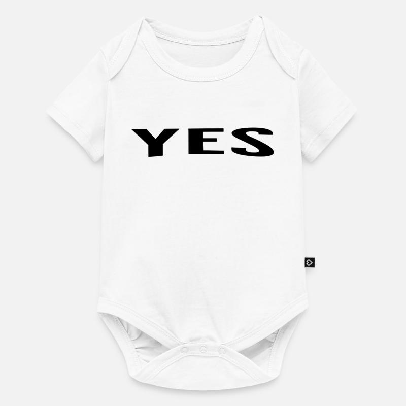 Yes is always a good answer - Body à manches courtes Premium Bébé - blanc