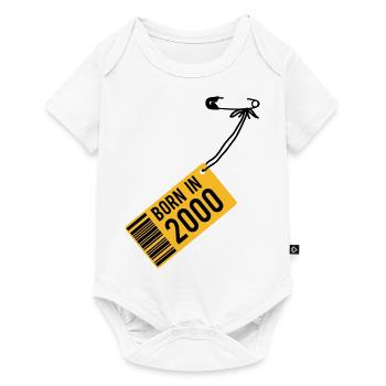 Birthday - Born in 2000 - Baby Premium short-sleeve bodysuit - white - Front