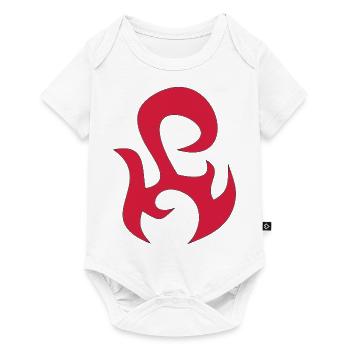 tribal - Body à manches courtes Premium Bébé - blanc - Devant