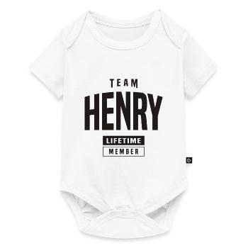 Henry - Baby Premium short-sleeve bodysuit - white - Front