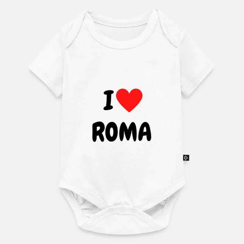 ROME - Body à manches courtes Premium Bébé - blanc