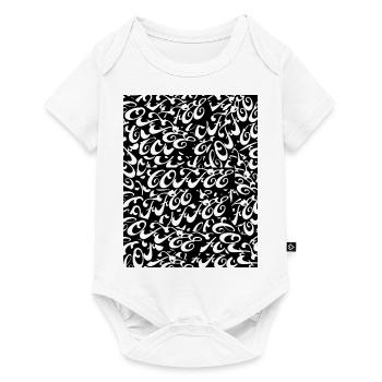 Coffee Cards - Baby Premium Kurzarmbody - Weiß - Vorne