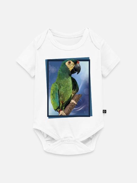 Das Maracanã - Baby Premium Kurzarmbody - Weiß