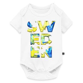 Suède Suède Europe Scandinavie Stockholm 3kro - Body à manches courtes Premium Bébé - blanc - Devant