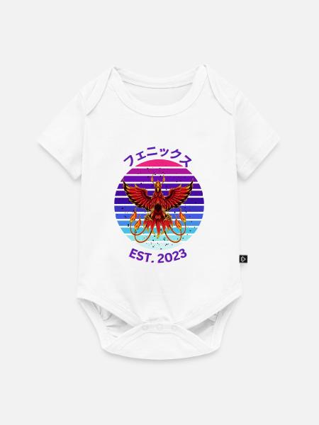 Phönix Pracht - Baby Premium Kurzarmbody - Weiß