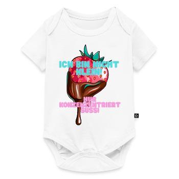 Nicht Klein - Baby Premium Kurzarmbody - Weiß - Vorne