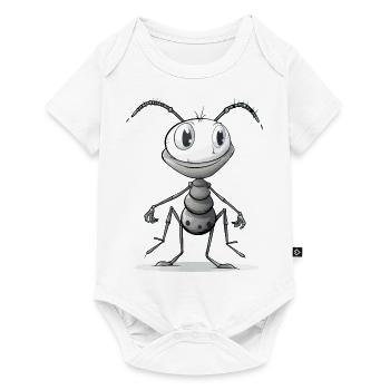 Iva the ant - Baby Premium short-sleeve bodysuit - white - Front