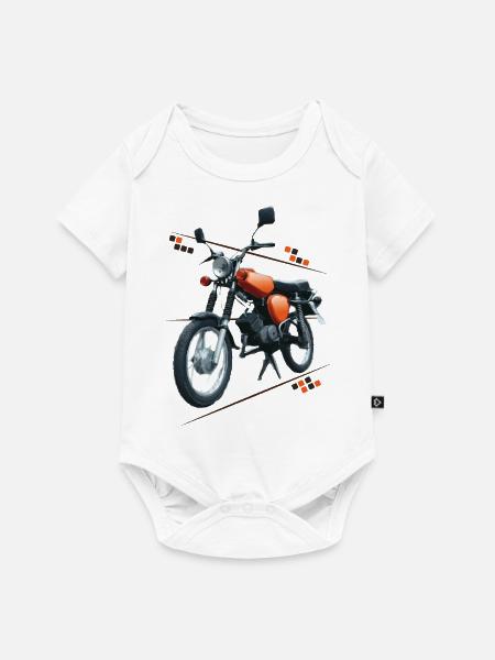 Moped - Baby Premium Kurzarmbody - Weiß