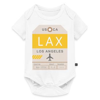 Los Angeles Airport 1950 - Baby Premium short-sleeve bodysuit - white - Front