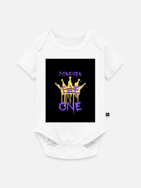 the ONE - Baby Premium Kurzarmbody - Weiß