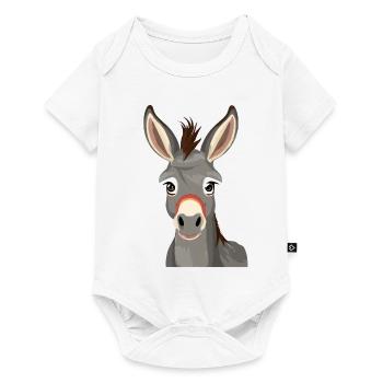 Cute ass - Baby Premium short-sleeve bodysuit - white - Front