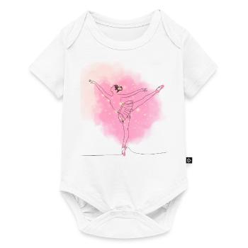 Ballerina - Baby Premium short-sleeve bodysuit - white - Front