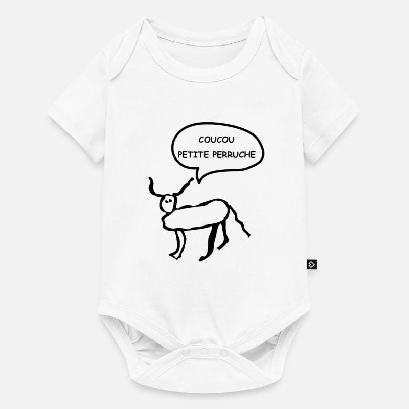 Coucou petite perruche - Body à manches courtes Premium Bébé - blanc