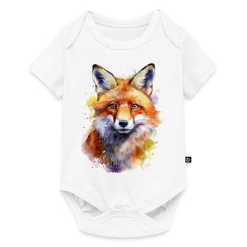 Fox - Baby Premium short-sleeve bodysuit - white - Front