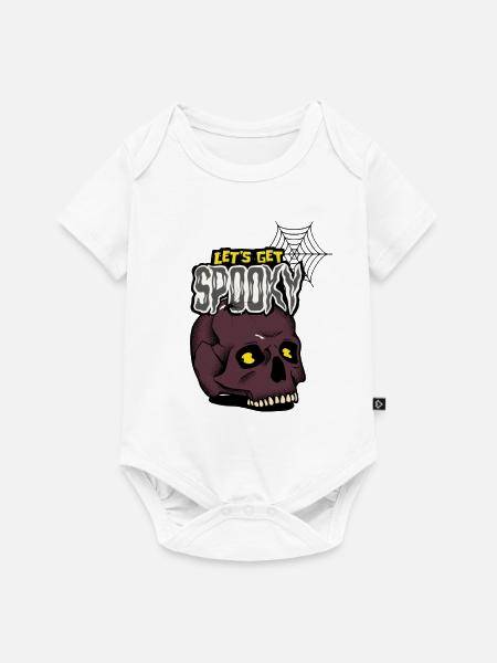 let`s get Spooky - Baby Premium Kurzarmbody - Weiß