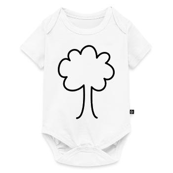tree - Body à manches courtes Premium Bébé - blanc - Devant