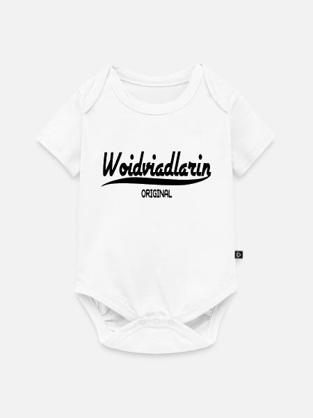Waldviertel - Baby Premium Kurzarmbody - Weiß