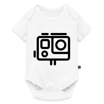Action camera - Body à manches courtes Premium Bébé - blanc - Devant
