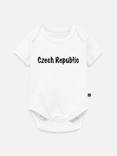 Czech Republic - Baby Premium Kurzarmbody - Weiß
