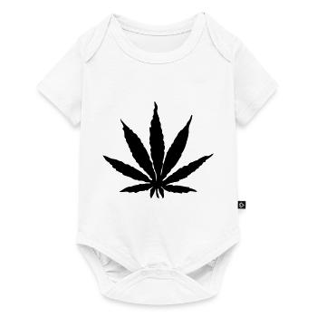 yellow brown t-shirt - Baby Premium short-sleeve bodysuit - white - Front
