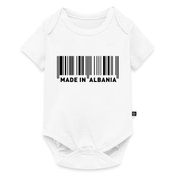 MADE IN ALBANIA - Baby Premium short-sleeve bodysuit - white - Front