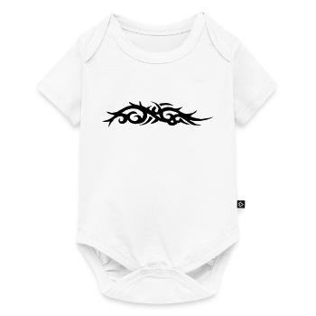 tribal tattoo - Body à manches courtes Premium Bébé - blanc - Devant