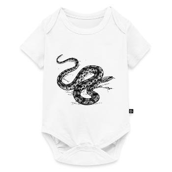 Grey Snake - Baby Premium short-sleeve bodysuit - white - Front