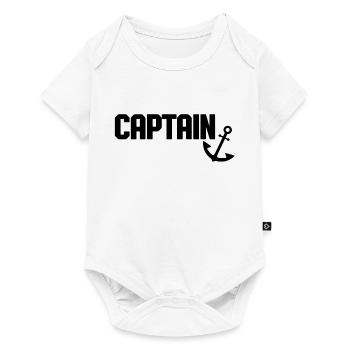 Capitaine Anker - Body à manches courtes Premium Bébé - blanc - Devant