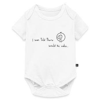 cake lover - Baby Premium short-sleeve bodysuit - white - Front