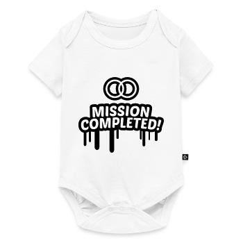 Mission marriage successfully met 1.3c. - Baby Premium short-sleeve bodysuit - white - Front