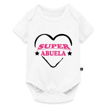 Super abuela 111 - Baby Premium Kurzarmbody - Weiß - Vorne