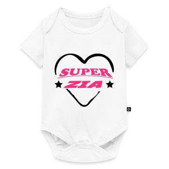 Super zia 111 - Baby Premium Kurzarmbody - Weiß - Vorne