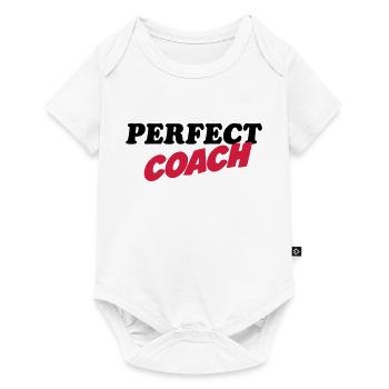Perfect coach - Body à manches courtes Premium Bébé - blanc - Devant