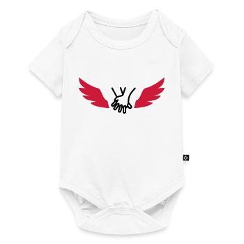 Rescuer Rescue Retter Secourisme Secouriste - Baby Premium short-sleeve bodysuit - white - Front