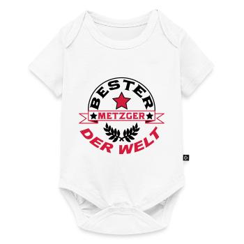 Metzger / Backer / Butcher / Baker / Vati - Baby Premium short-sleeve bodysuit - white - Front