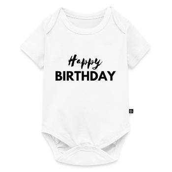Happy birthday - Baby Premium short-sleeve bodysuit - white - Front