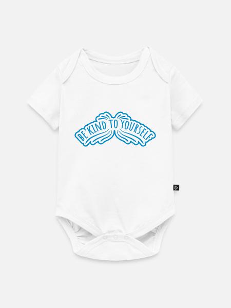 be kind to yourself - Baby Premium Kurzarmbody - Weiß