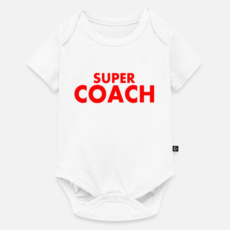 Coach - Baby Premium short-sleeve bodysuit - white