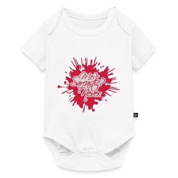 me sarcastic never quote - Baby Premium short-sleeve bodysuit - white - Front