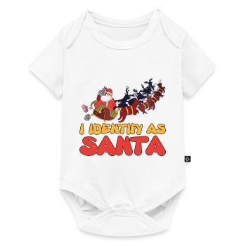 I Identify As Santa 6 - Baby Premium short-sleeve bodysuit - white - Front