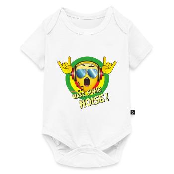 Make some noise - The Goodeys ® - Baby Premium short-sleeve bodysuit - white - Front