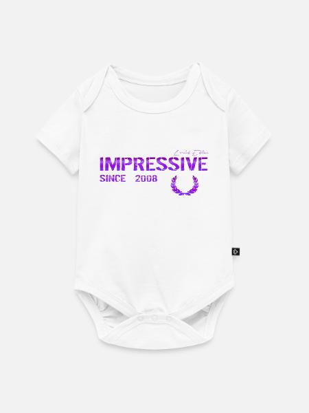 Impressive since 2008 - Baby Premium Kurzarmbody - Weiß