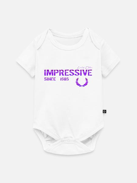 Impressive since 1985 - Baby Premium Kurzarmbody - Weiß