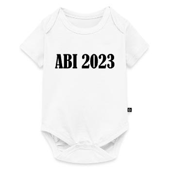 Abi 2023 - Baby Premium Kurzarmbody - Weiß - Vorne