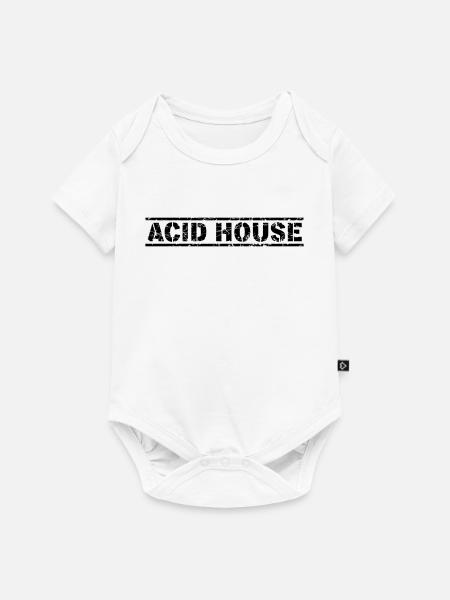 Acid House - Body à manches courtes Premium Bébé - blanc